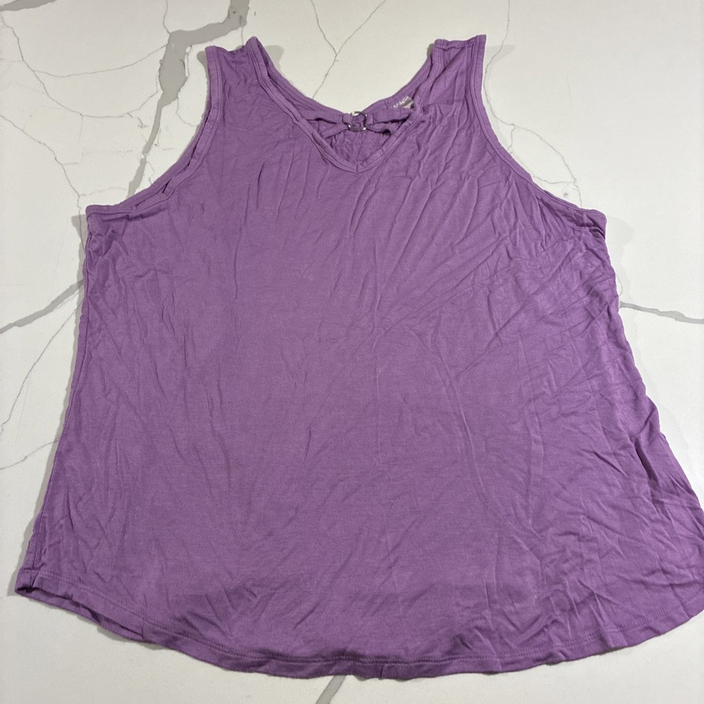 No Boundaries Brand Purple Tank Top Junior's Size 3xg 21